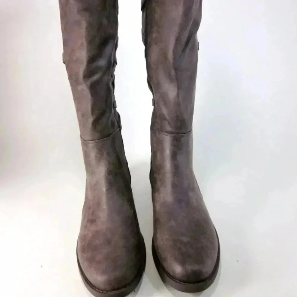 Journee Women's Boots Size 7.5 Brown